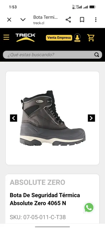 Botas térmicas de seguridad Absolute Zero 4065N - miniatura 3