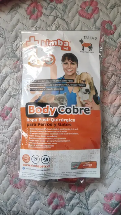 Ropa Post-Quirúrgica para Mascotas BodyCobre Talla 6 - miniatura 2