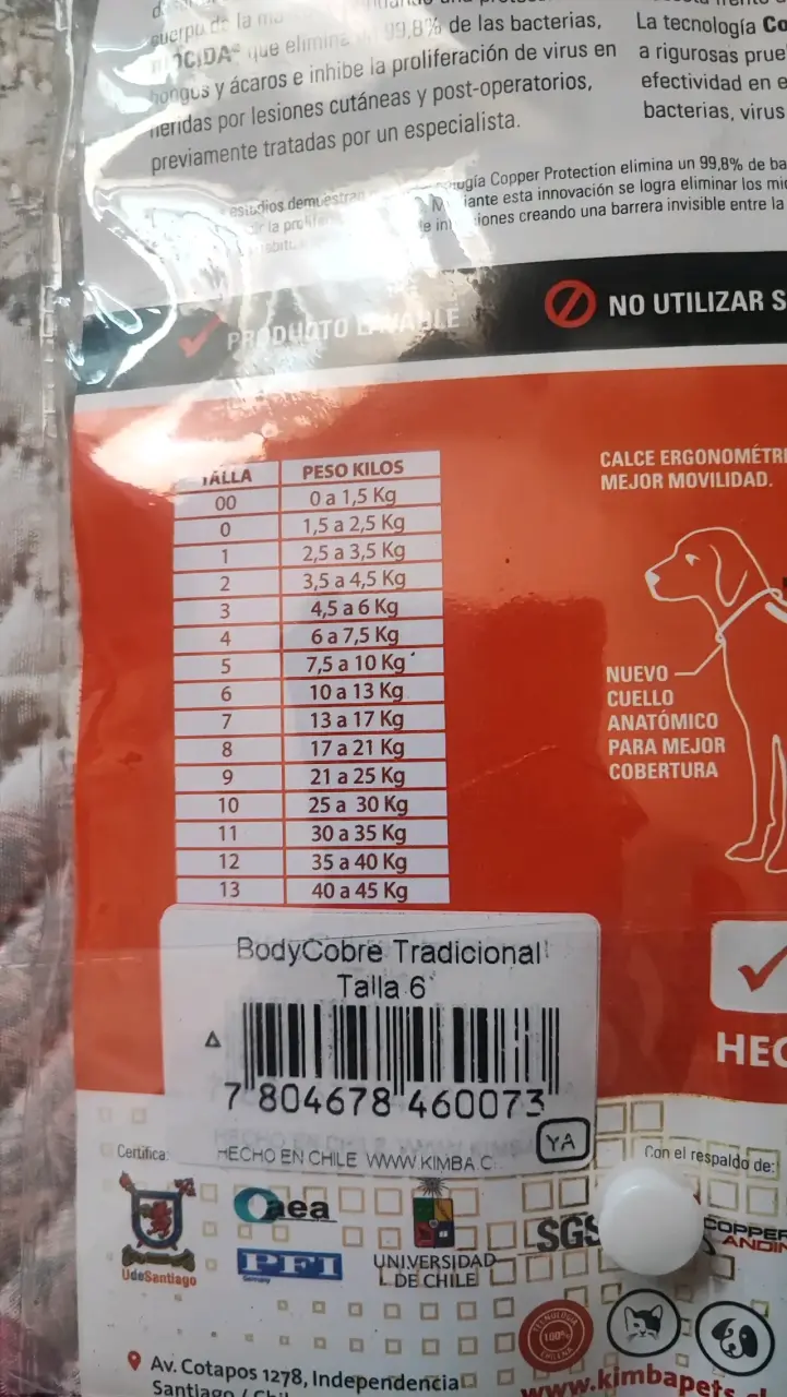Ropa Post-Quirúrgica para Mascotas BodyCobre Talla 6 - 4