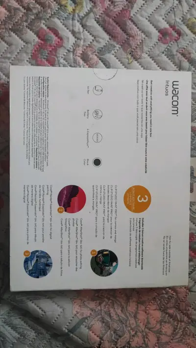 Tableta Gráfica Wacom Intuos Negra con Lápiz - miniatura 2