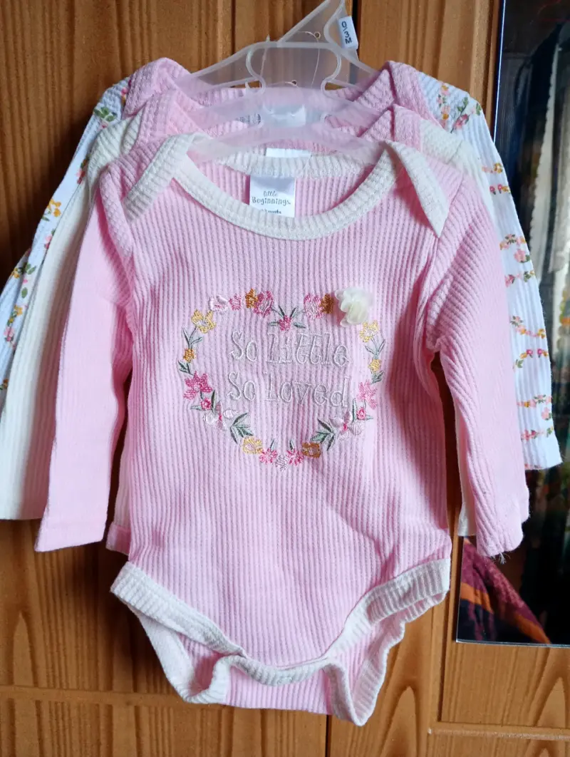 Conjunto de bodies para bebé Little Beginnings - 1