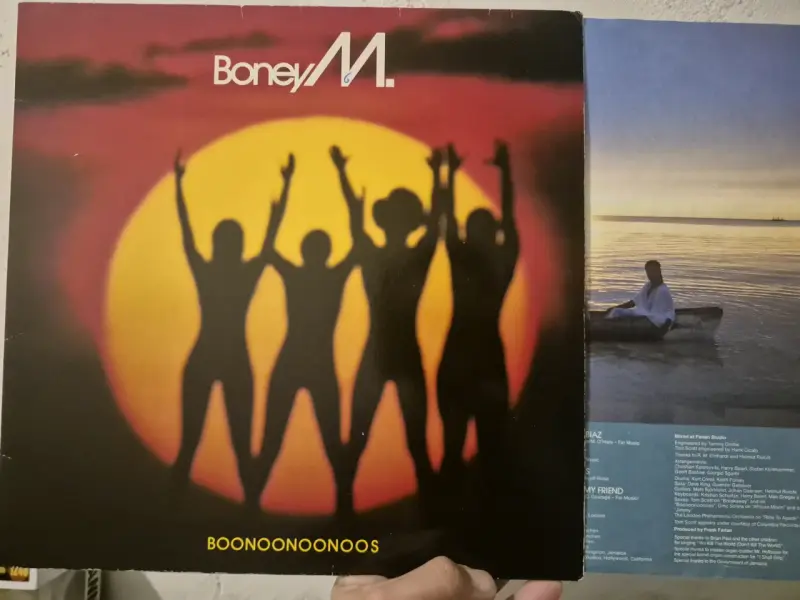 Vinilo Boney M. Boonoonoonoos en buen estado