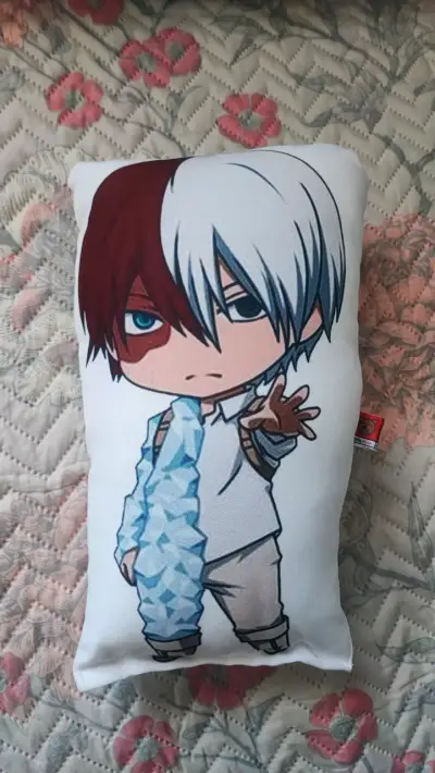 Cojín decorativo anime shoto todoroki chibi - miniatura 1