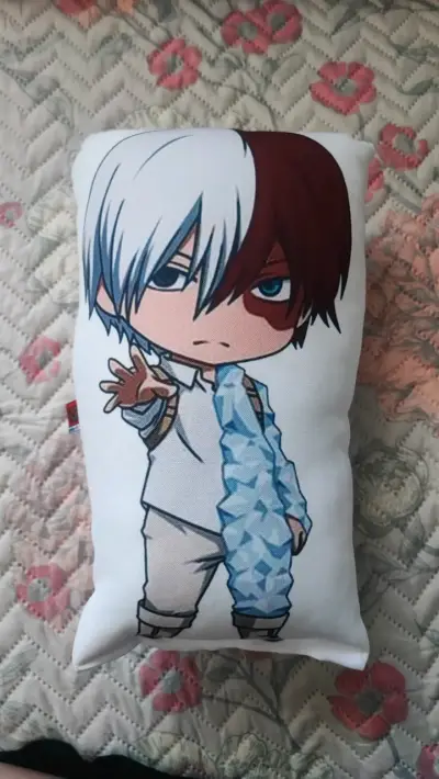 Cojín decorativo anime shoto todoroki chibi - miniatura 2