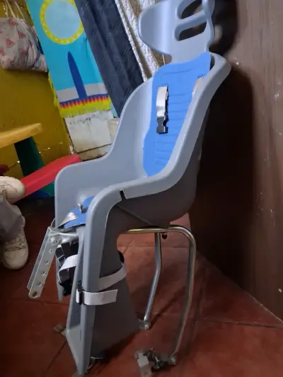 Silla de bicicleta para niños con respaldo alto - miniatura 2