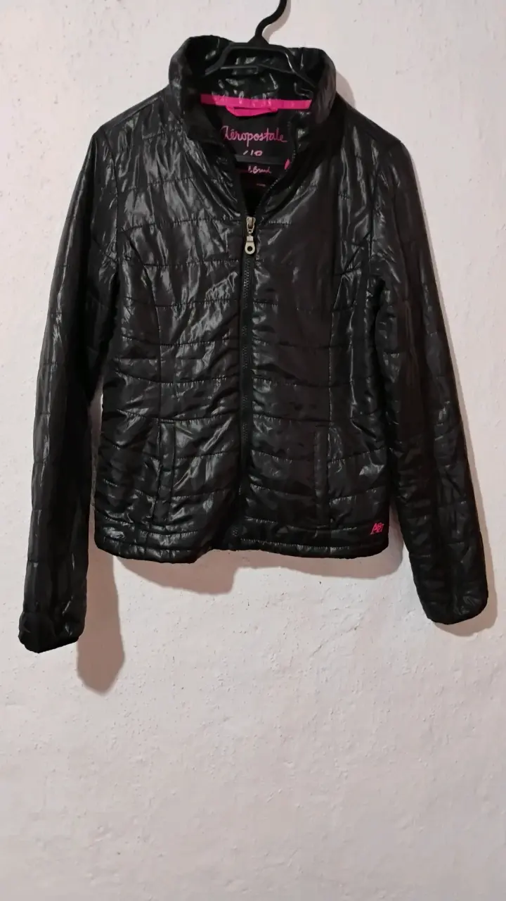 Chaqueta negra Aeropostale para mujer - 1