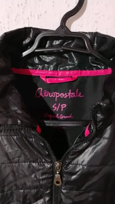Chaqueta negra Aeropostale para mujer - miniatura 2