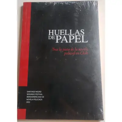 Libro Huellas de Papel - Novela Policial en Chile - miniatura 1
