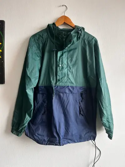 Cortaviento verde y azul Weathervane talla S - miniatura 1