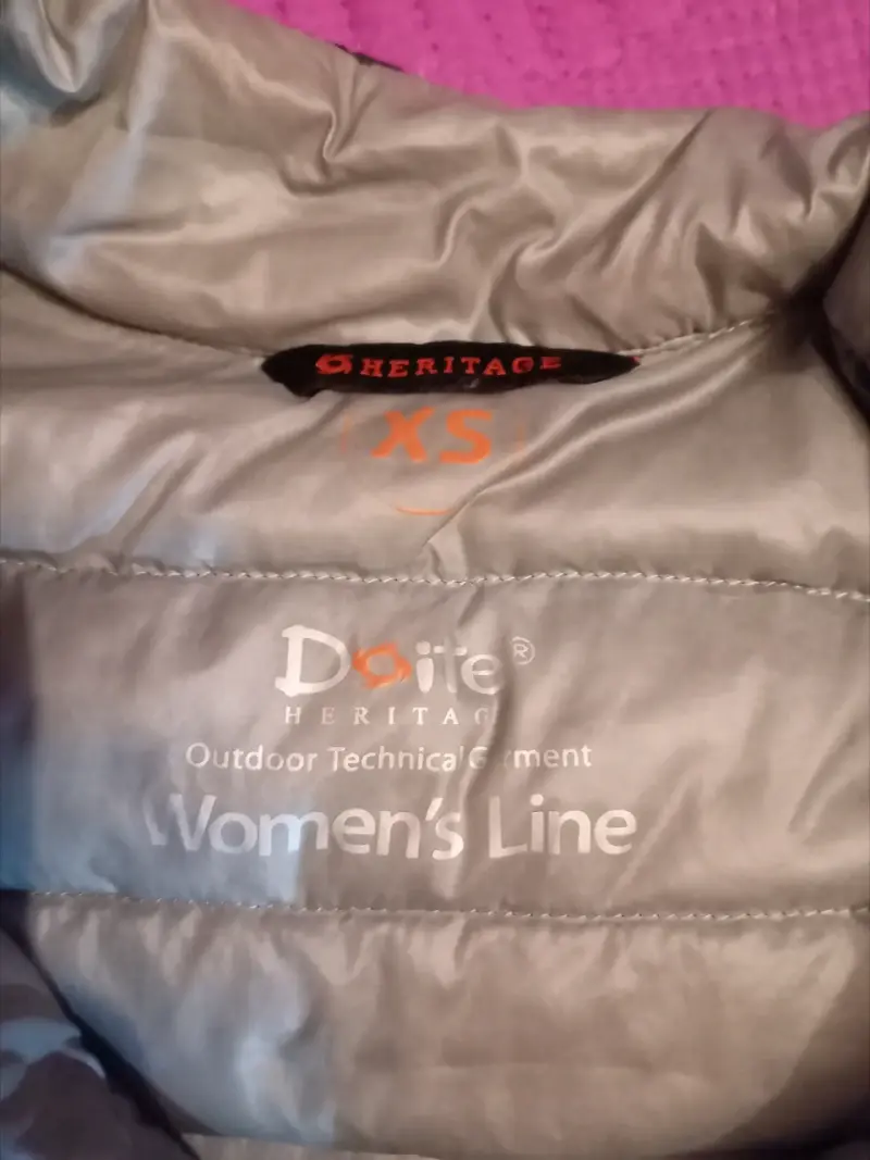 Chaqueta de plumas negra para mujer Doite - 2