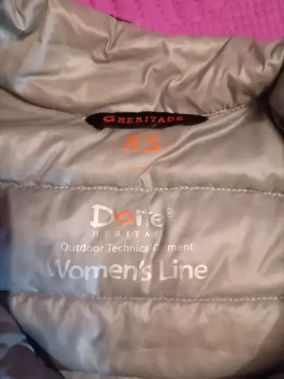 Chaqueta de plumas negra para mujer Doite - miniatura 2