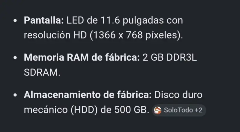 Laptop Acer Aspire E3-112 Para desarme completo - 3