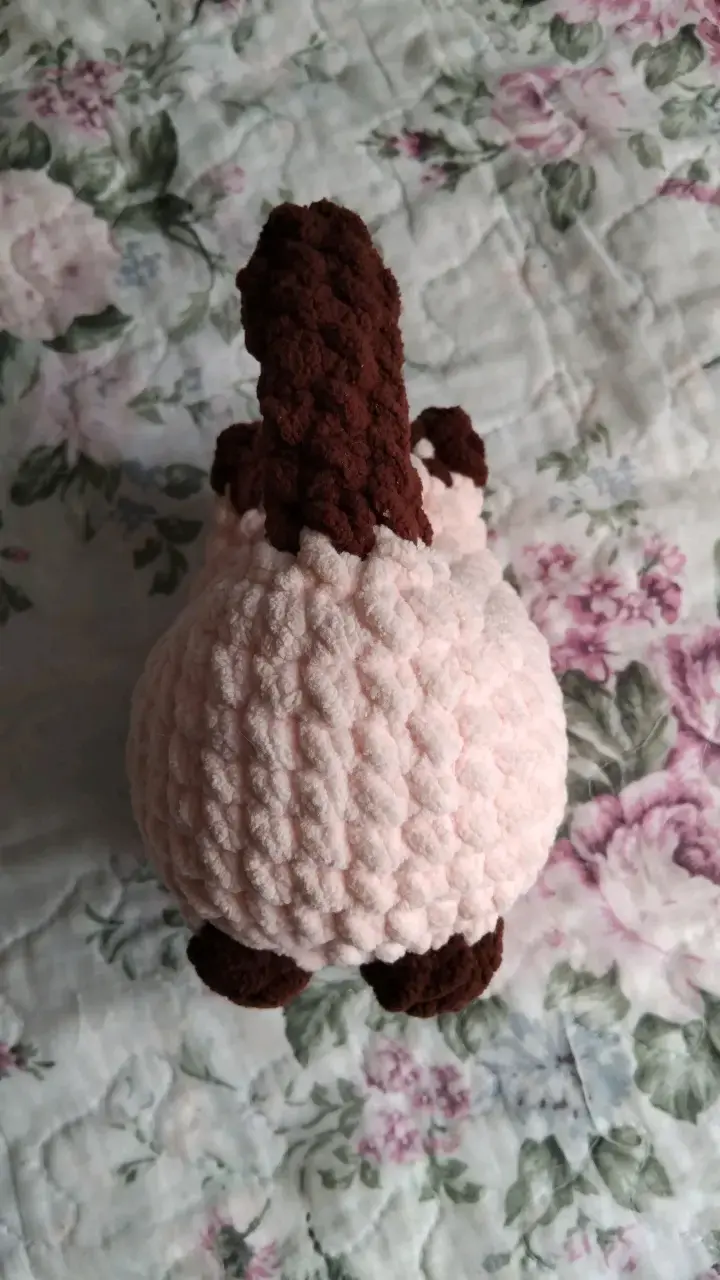 Amigurumi de gato siamés - 3