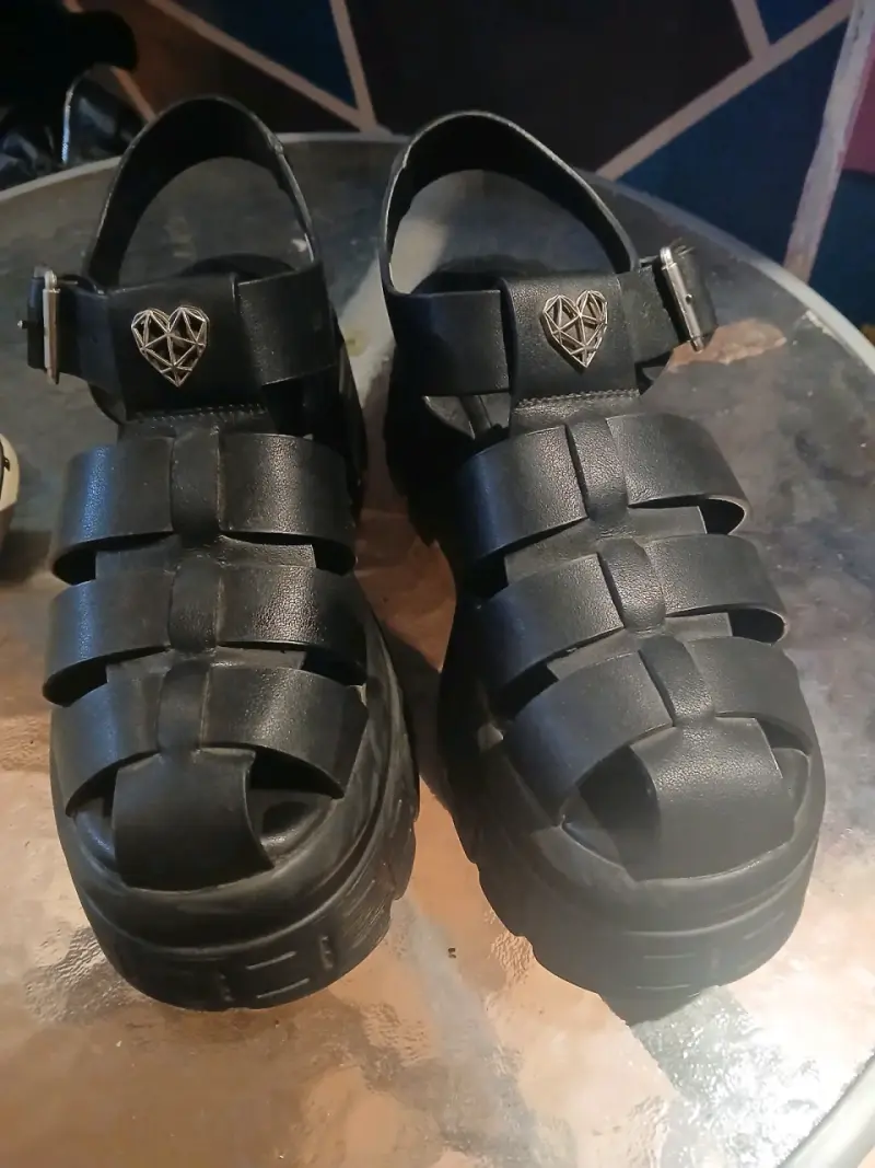 Sandalias C/MORAN con plataforma y hebilla - 2