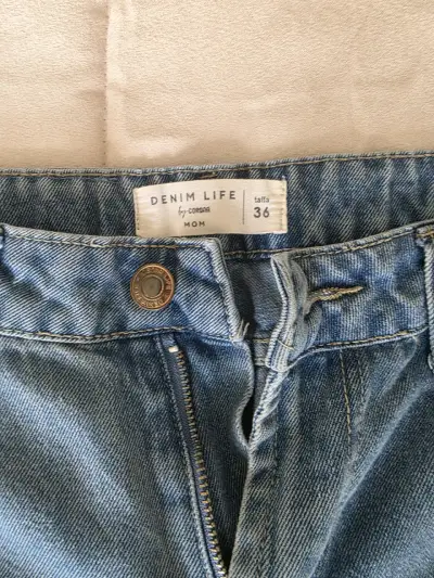 Jeans Denim Life desgastados para mujer talla 36 - miniatura 2