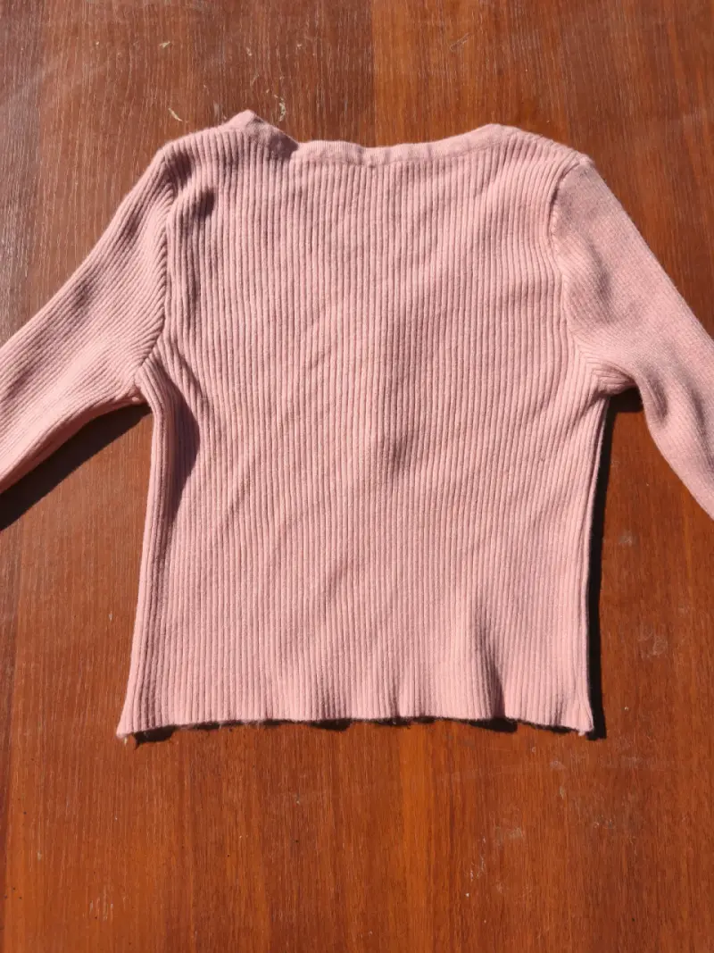 Polera manga larga rosada 🩷 - 2
