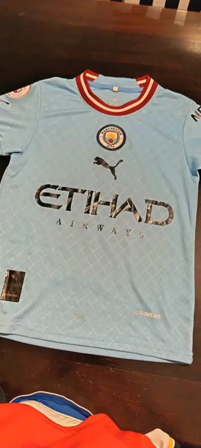 Camiseta Niño Manchester City Puma Talla 10 - miniatura 1
