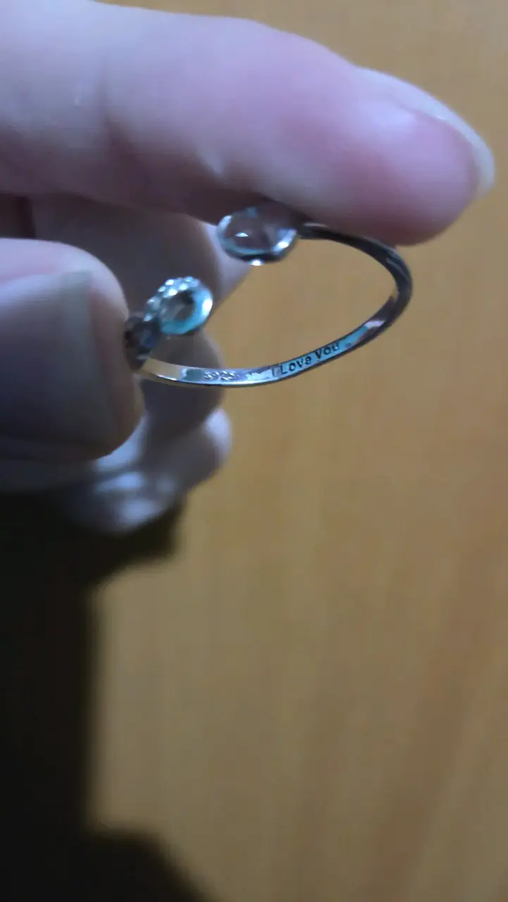 Anillo de plata ajustable con corazón e infinito - 4