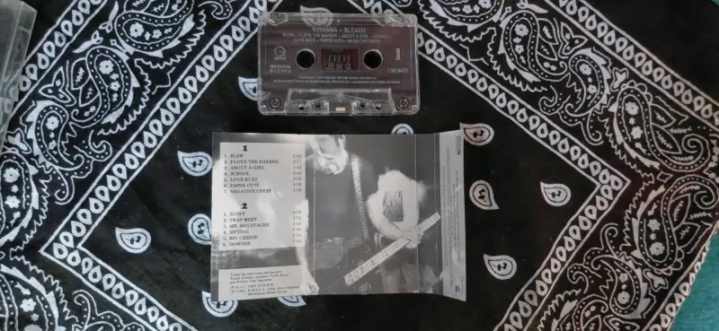 Cassette Nirvana - Bleach (Original Chile 1992) - 3
