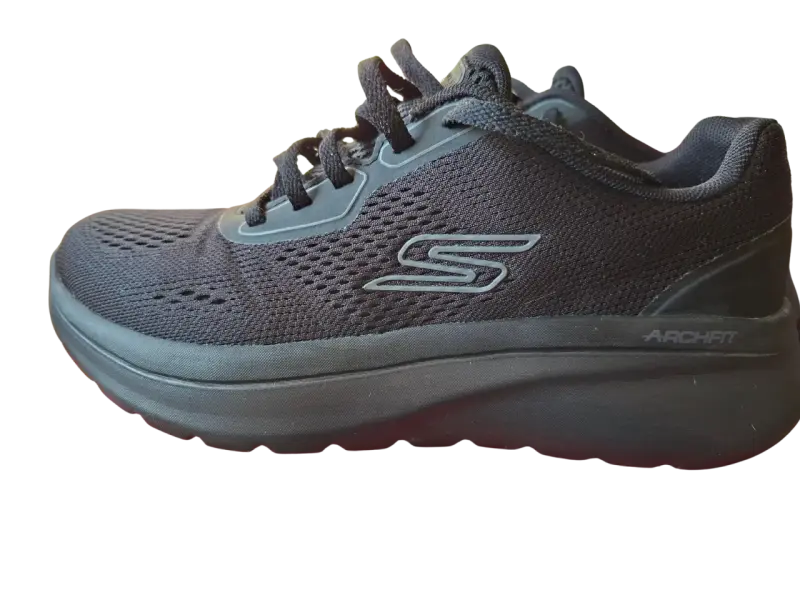 Zapatillas deportivas negras Skechers Arch Fit
