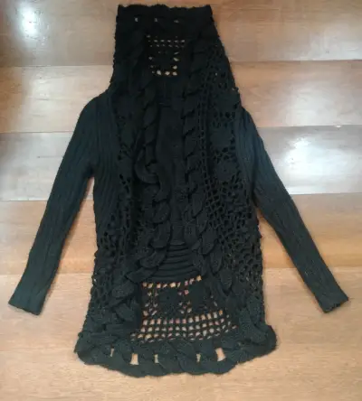 Cárdigan Chaleco Largo De Mujer (Talla L) - miniatura 2
