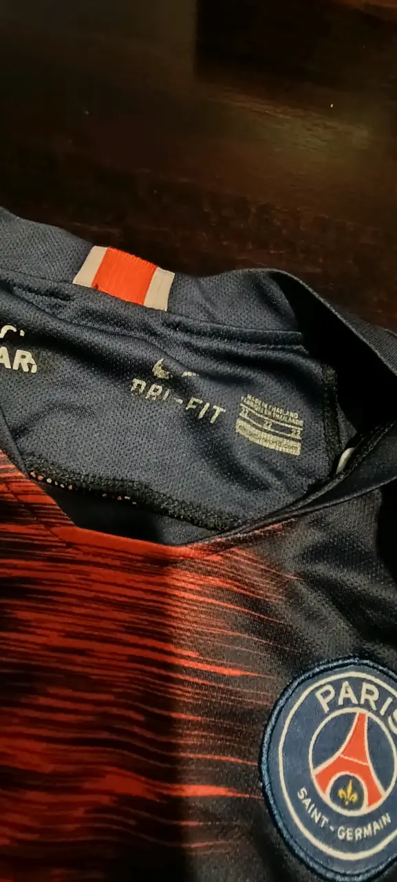 Camiseta PSG Neymar Jr Nike Dri-Fit Talla 6/8 Niño - 3