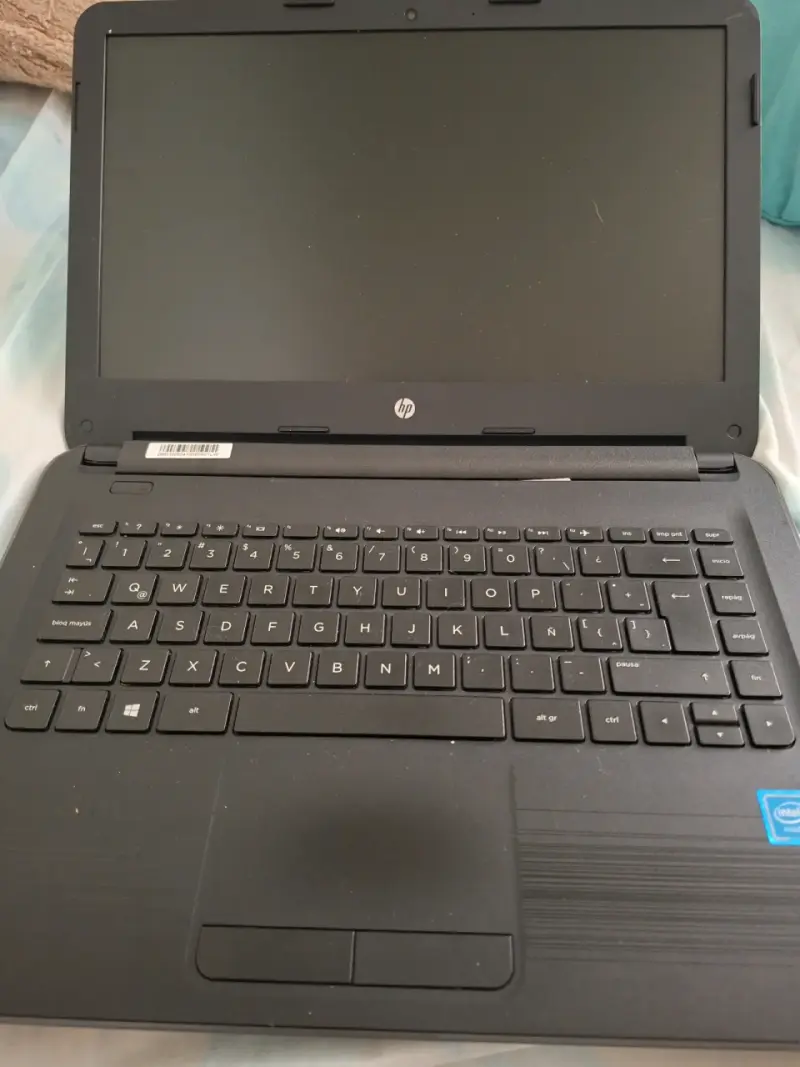 Notebook HP con pantalla de 15 pulgadas