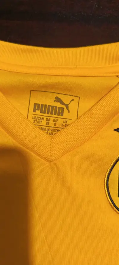 Camiseta Borussia Dortmund Puma amarilla bebe 1/2 - miniatura 2