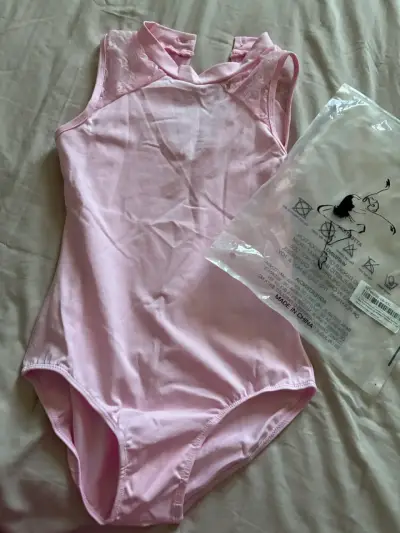 Leotardo de Ballet Rosa para Niña talla 12-13 - miniatura 1