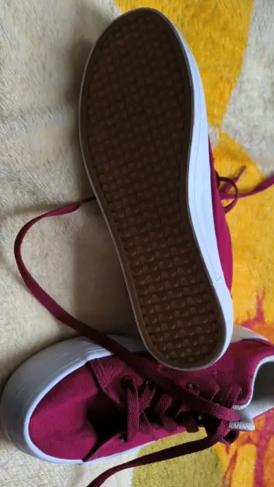 Zapatillas deportivas burdeos para mujer talla 36 - miniatura 4