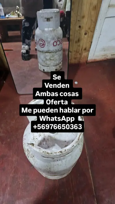 Cilindro de gas usado en buen estado - miniatura 1