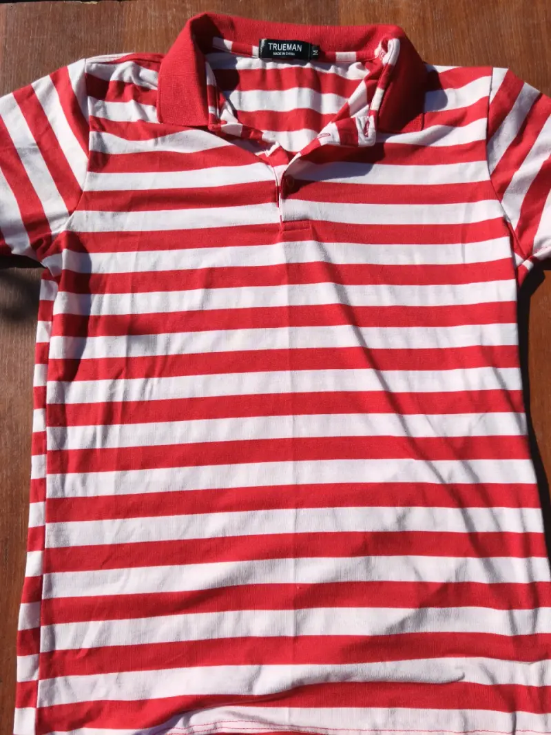Polera Polo con rayas