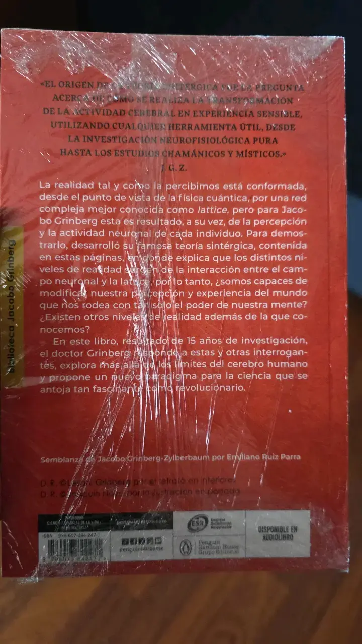 Libro La Teoría Sintérgica de Jacobo Grinberg-Zylberbaum - 2