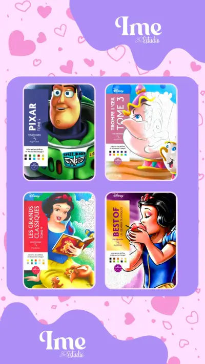 Libros para colorear Disney con personajes clásicos - miniatura 5