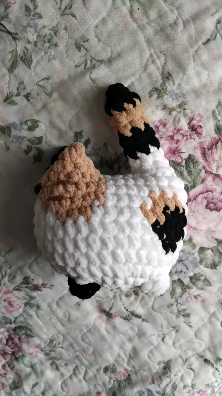 Peluche de gato calico - 2