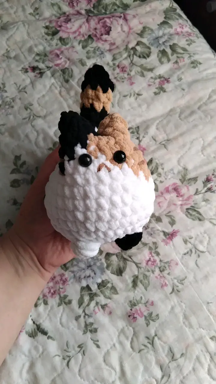 Peluche de gato calico - 5