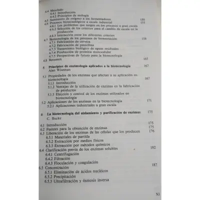 Libro Principios de Biotecnología de Alan Wiseman - miniatura 5