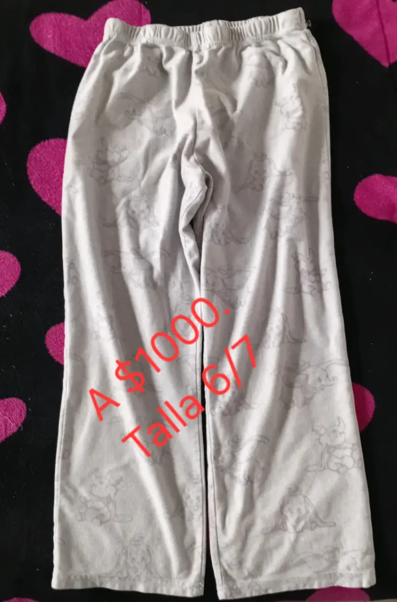 Pantalones de polar para niños talla 6/7 /8 - 1