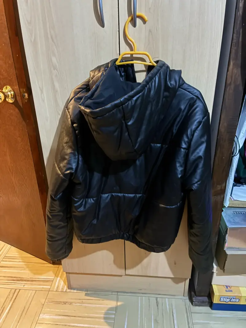 Chaqueta Puffa eco cuero - 2