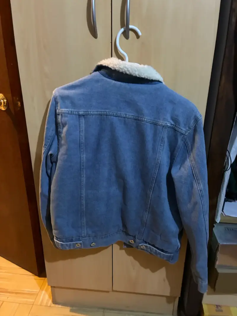 Chaqueta de mezclilla con chiporro - 2