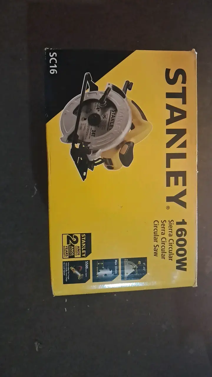 Sierra Circular Stanley 1600W SC16 - 2