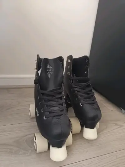 Patines de cuatro ruedas negros Oxelo - miniatura 2