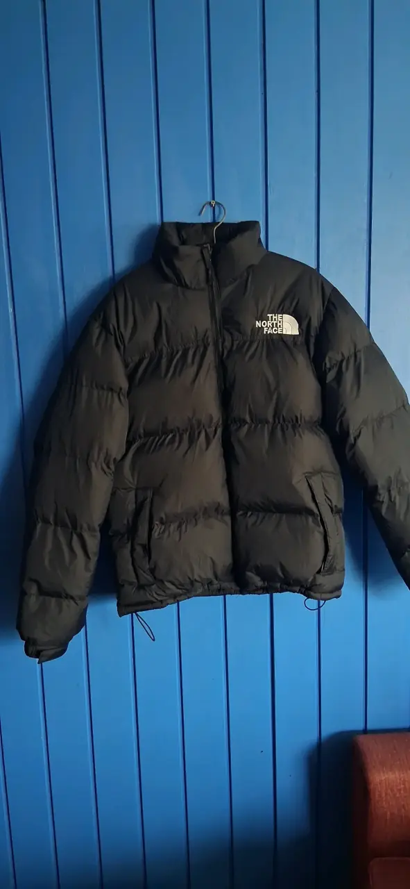 Chaqueta de plumas negra The North Face 700 - 3
