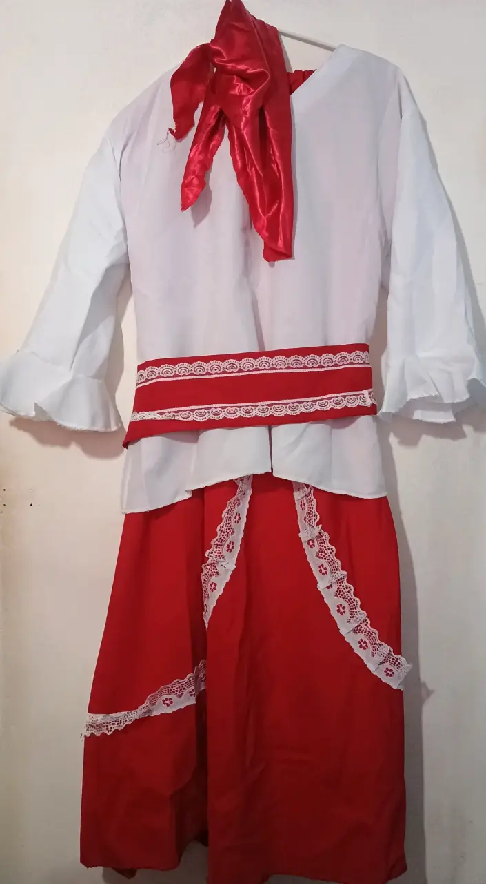 Traje típico chileno Chamamé mujer - 1