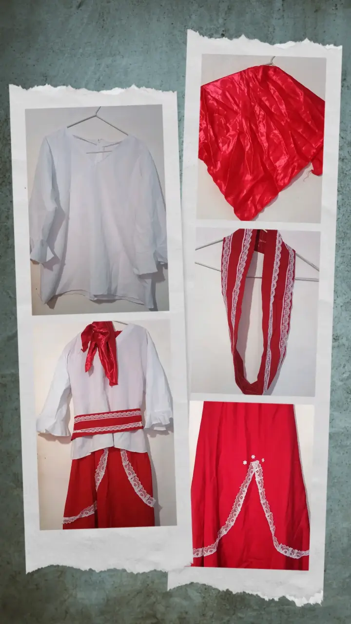 Traje típico chileno Chamamé mujer - 2