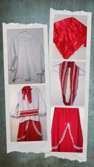 Traje típico chileno Chamamé mujer - miniatura 2