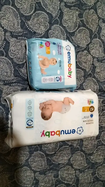 Pañales Emubaby Premium Comfort Talla P - miniatura 1