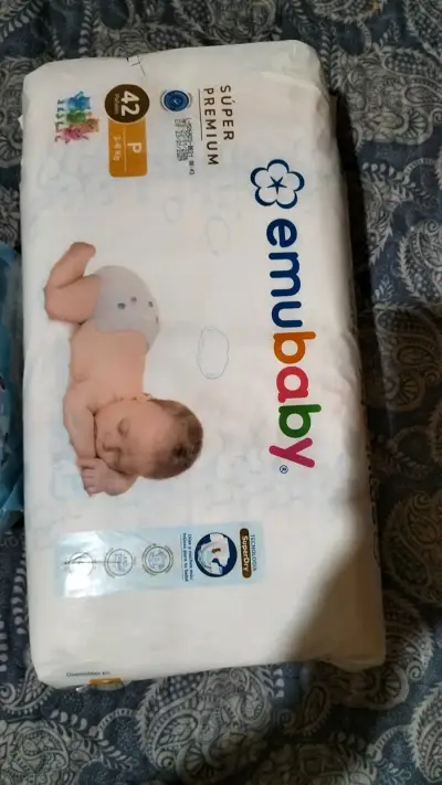 Pañales Emubaby Premium Comfort Talla P - miniatura 3