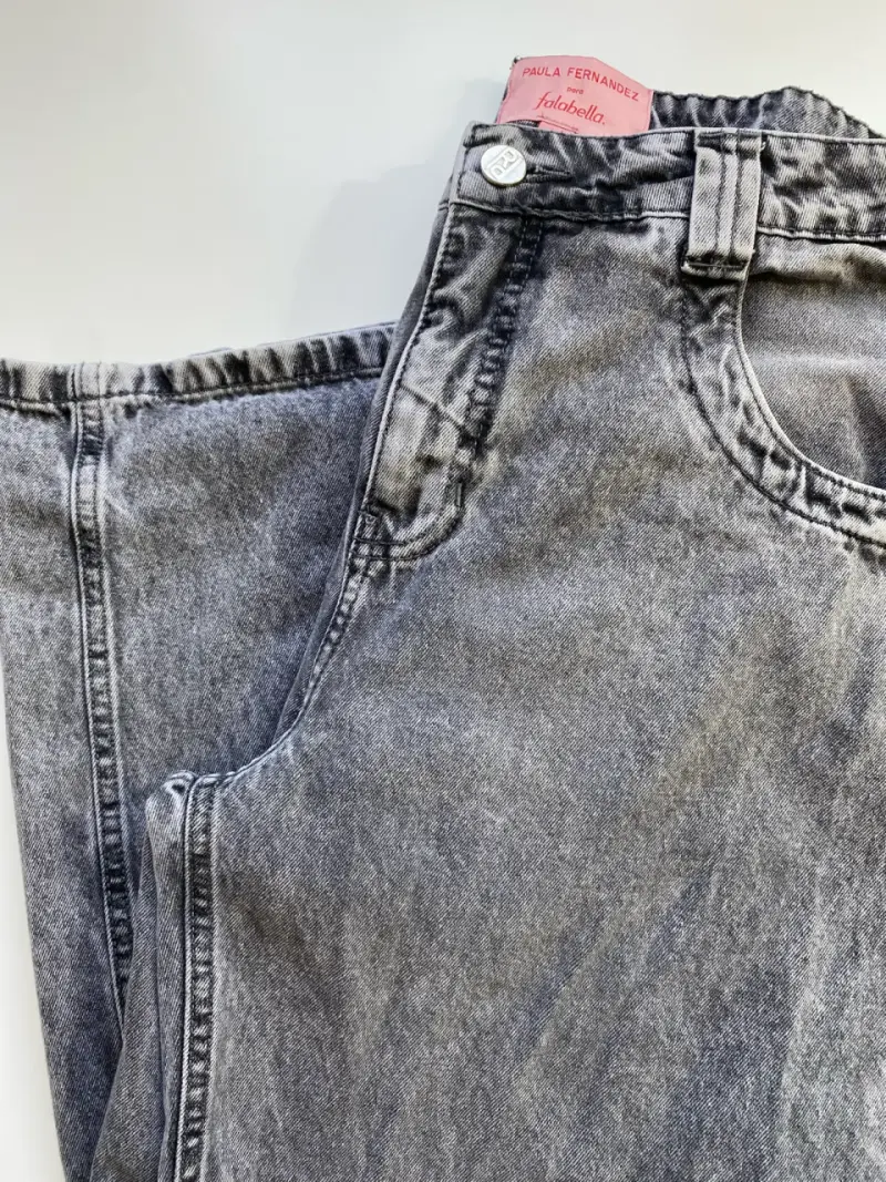 Jeans gris Paula Fernandez para Falabella - 2