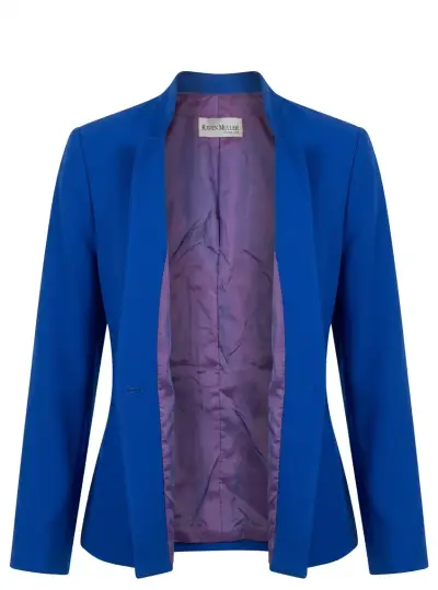 Blazer azul Keren Miller New York (Talla M) - miniatura 1